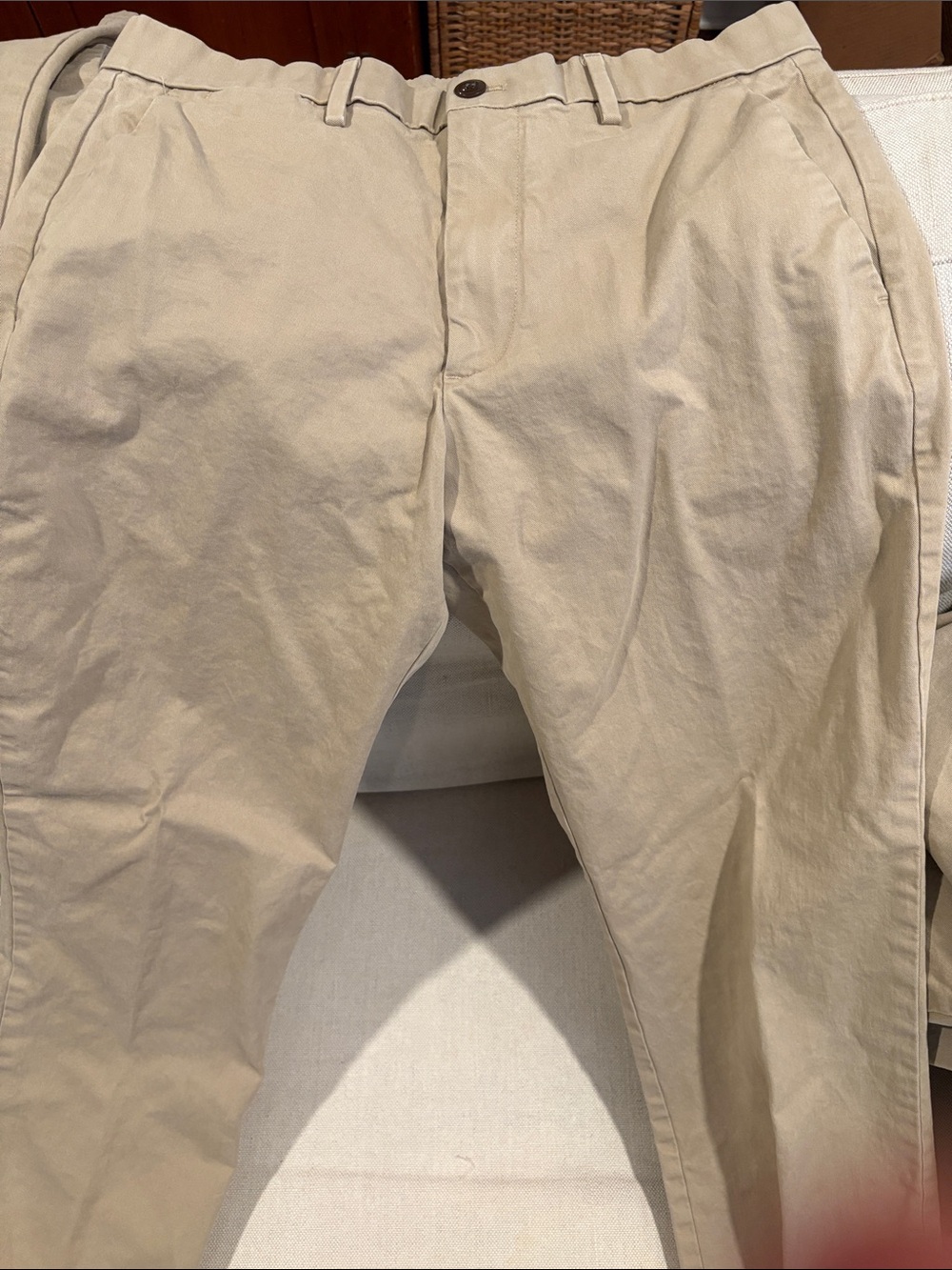 GAP Men's Khaki/Tan Chino Pants Athletic Taper Pant